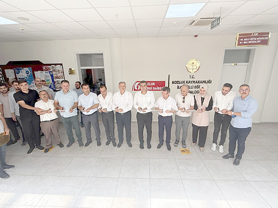 KOZLUK VERGİ DAİRESİ HİZMETE AÇILDI