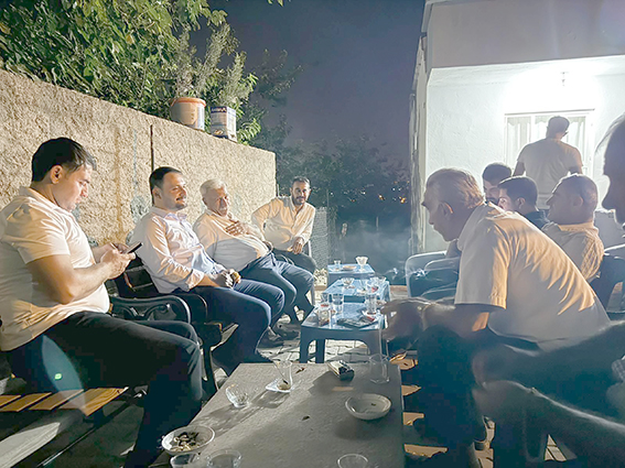 MERKEZ İLÇE BAŞKANI DOĞU’DAN MERKEZ KÖYLERE ZİYARET