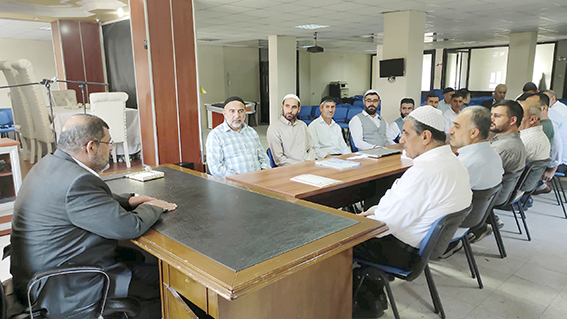 MÜFTÜ DURMUŞ, DİN GÖREVLİLERİYLE SEMİNERİNDE BULUŞTU