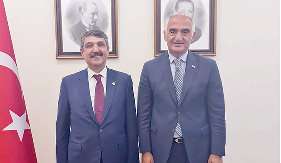 NASIROĞLU’NDAN BAKAN ERSOY’A ZİYARET