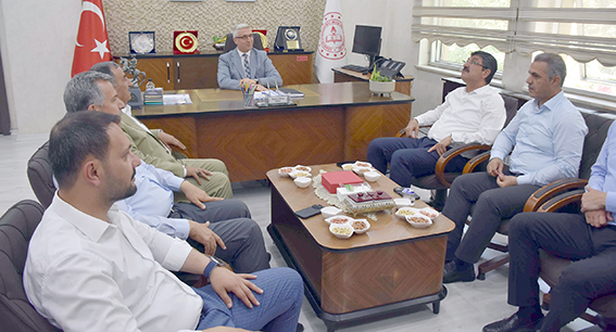NASIROĞLU’NDAN MÜDÜR CİĞER’E ZİYARET