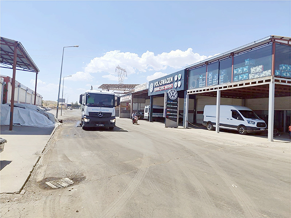 OTO SANAYİ SİTELERİNDE GENEL TEMİZLİK ÇALIŞMASI