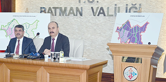 OYMATAŞ OSB’DE 50 PARSEL TAHSİSE AÇILDI