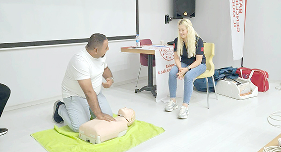 GENÇLİK PERSONELİNE HAYATİ EĞİTİM