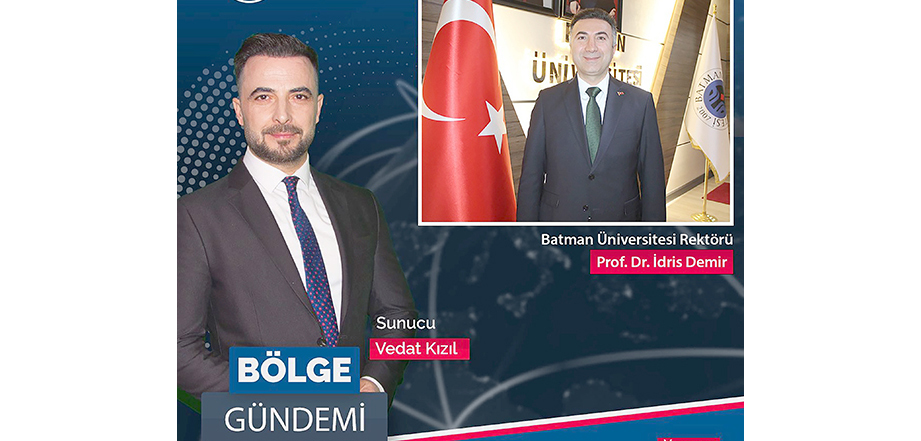 REKTÖR DEMİR, TRT GAP’TA ÜNİVERSİTEYİ ANLATTI