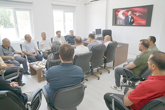 REKTÖR’ÜN BİRİM ZİYARETLERİ DEVAM EDİYOR