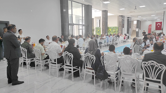 ŞEHİT AİLELERİ VE GAZİLER YEMEKTE AĞIRLANDI