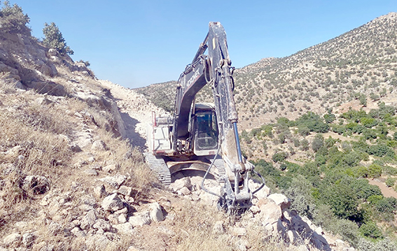 SOĞUCAK KÖYÜNDE YENİ ARAZİ YOLU HİZMETE AÇILDI