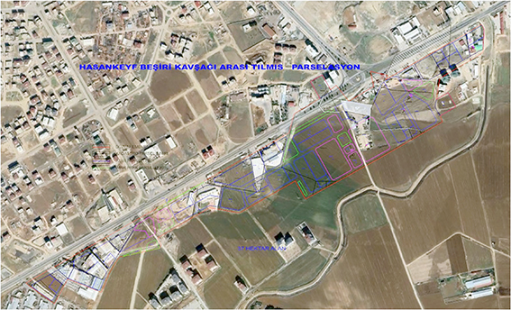 TILMIS BÖLGESİNDE İMAR UYGULAMASI ASKIYA ÇIKARILDI