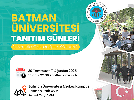 ÜNİVERSİTE TANITIM GÜNLERİ BAŞLIYOR