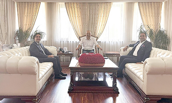 TARIM KREDİ HEYETİNDEN VALİ CANALP’A ZİYARET