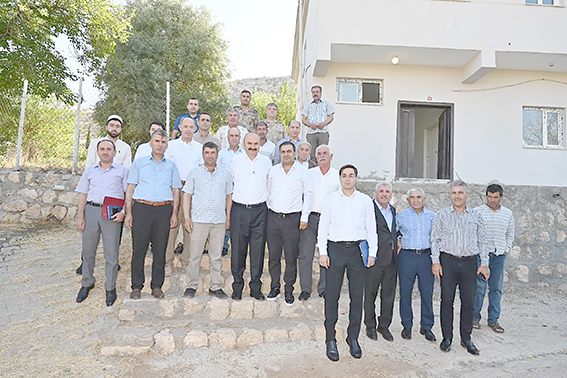 GERCÜŞ KÖYLERİNE İKİNCİ TUR ZİYARETİ