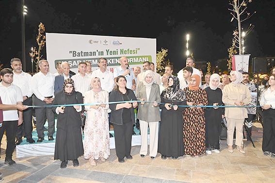 YAŞAR KEMAL KENT ORMANI HİZMETE AÇILDI