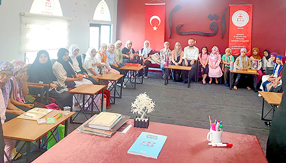 YAZ KUR’AN KURSLARINA YOĞUN İLGİ