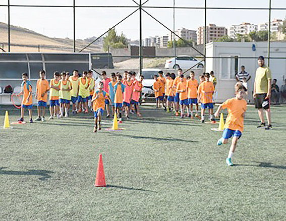 BATMAN’DA YAZ SPOR OKULLARINA YOĞUN İLGİ