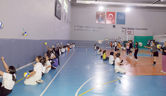 YAZ SPOR OKULLARI BAŞLADI