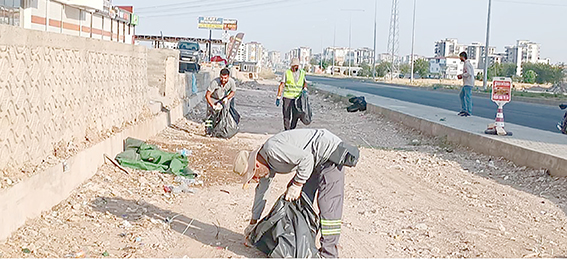 12 TON ATIK TOPLANARAK BERTARAF EDİLDİ