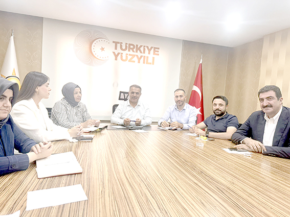 AK PARTİ İL YÖNETİM KURULU TOPLANTISI YAPILDI