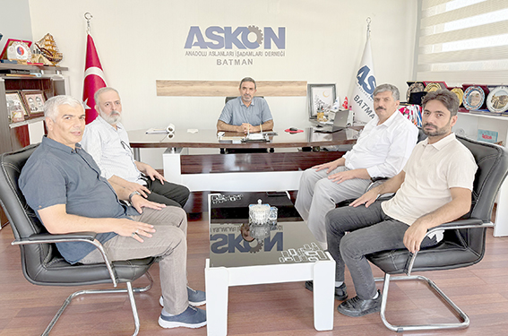 BAŞKAN ÇİFTÇİ’DEN ASKON’A ZİYARET