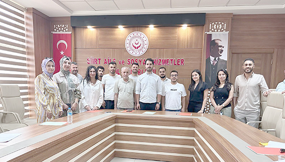 BATMAN’DAN SİİRT’E PSİKOSOSYAL DESTEK EĞİTİMİ