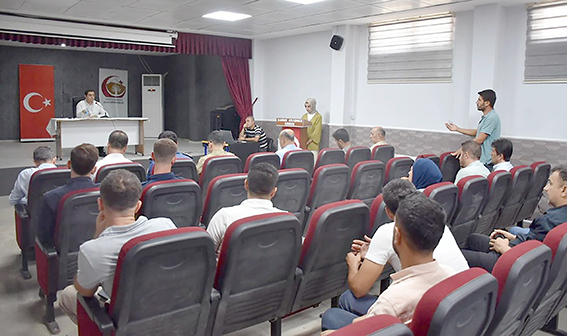 EĞİTİM YILI HAZIRLIK TOPLANTISI GERÇEKLEŞTİRİLDİ