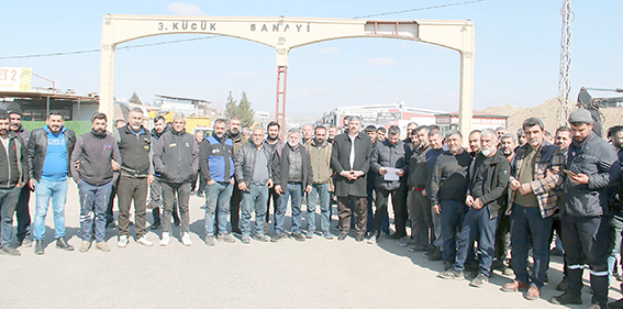 EK SANAYİ SİTESİ KAVŞAĞA KAVUŞUYOR