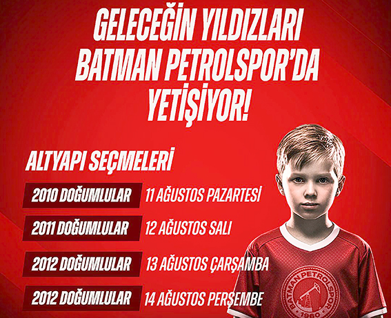 GELECEĞİN YILDIZLARI PETROLSPOR’DA YETİŞİYOR!