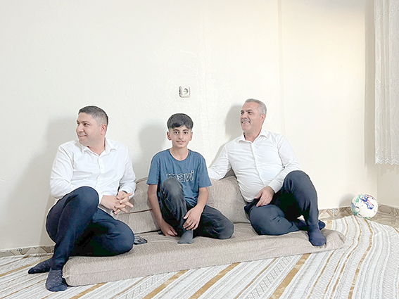 İL BAŞKANI ŞANSİ’DEN ALTIN KALPLİ ÇOCUĞA ZİYARET