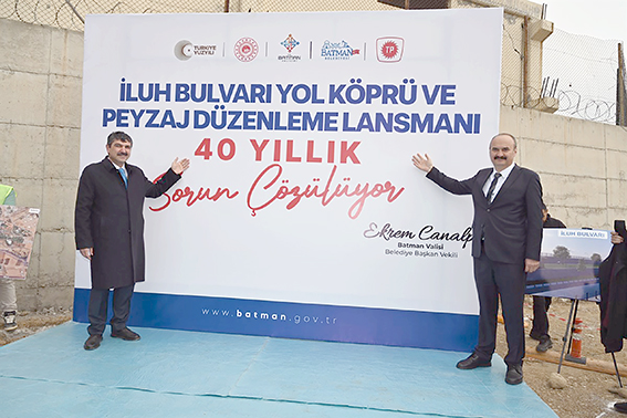 İLUH BULVARI AÇILIŞA HAZIR