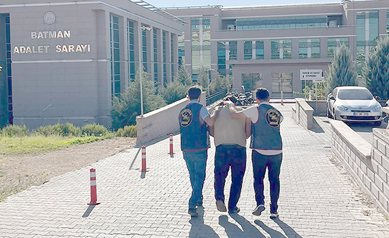 14 YIL KESİNLEŞMİŞ HAPİS CEZASI BULUNAN ŞAHIS YAKALANDI