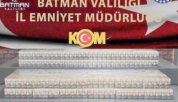 TIRDAN KAÇAK SİGARA ÇIKTI