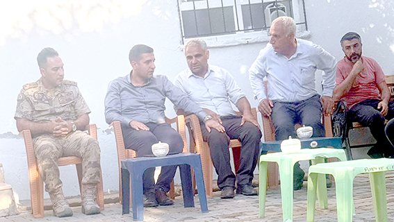 KAYMAKAM BÖÇKÜN’DEN TAZİYE ZİYARETİ