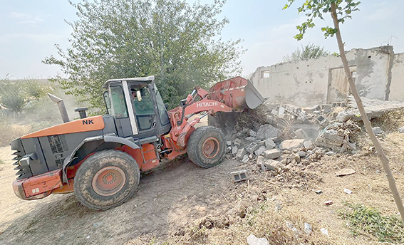 KÖYLERDE ÇALIŞMALAR DEVAM EDİYOR