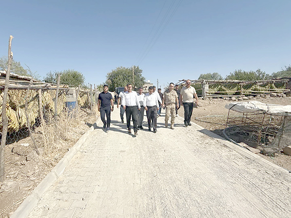 KOZLUK’TA KÖY ZİYARETLERİ DEVAM EDİYOR