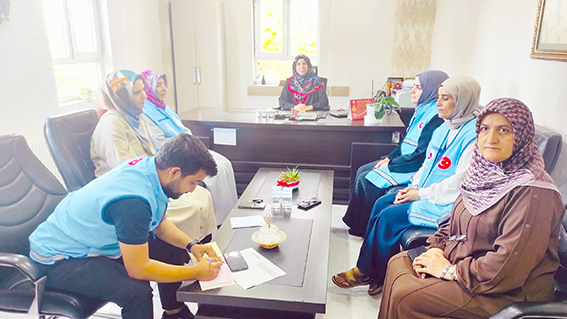 KUR’AN KURSU HOCALARINDAN GAZZE İÇİN ANLAMLI BAĞIŞ