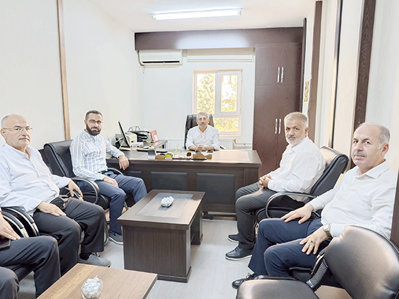 MÜFTÜ YARDIMCISI GÜNAY’A HAYIRLI OLSUN ZİYARETİ