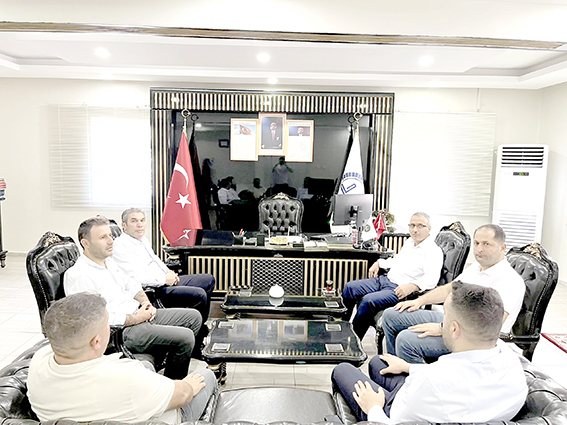 SASON İLÇE MÜFTÜSÜNE HAYIRLI OLSUN ZİYARETİ