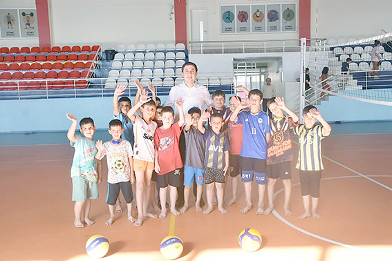 SASON’DA GENÇLİK SPOR KURSLARINA YOĞUN İLGİ