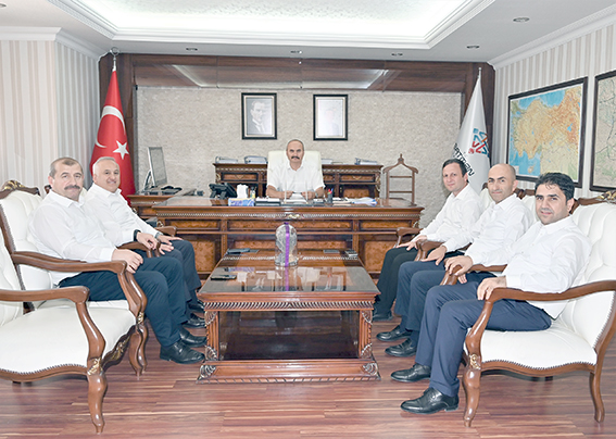 SİVİL TOPLUM İLİŞKİLER HEYETİNDEN VALİ CANALP’A ZİYARET