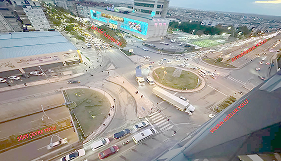 TURGUT ÖZAL BULVARI YENİLENİYOR