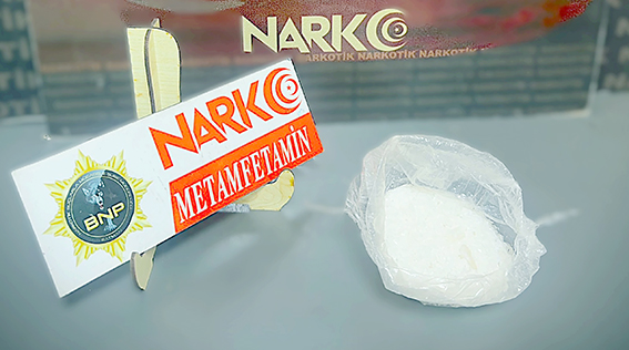 ARACA METAMFETAMİN BASKINI!