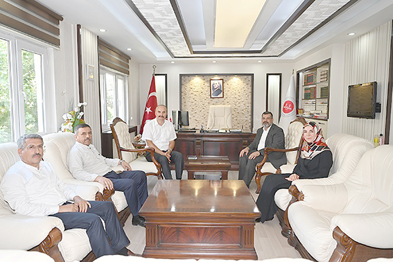 VALİ CANALP, İL MÜFTÜLÜĞÜNÜ ZİYARET