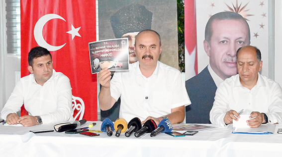 VALİ CANALP “UYUŞTURUCUYA GEÇİT VERMİYORUZ”