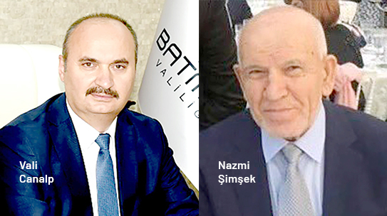 VALİ CANALP’TEN BAKAN ŞİMŞEK’E TAZİYE MESAJI