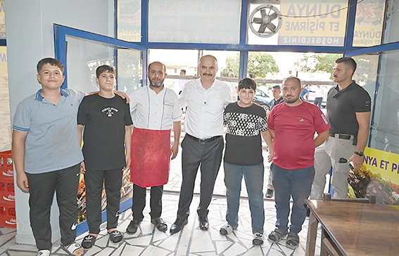 VALİ CANALP’TAN ESNAF VE VATANDAŞLARA ZİYARET