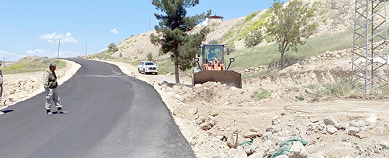 YOLÜSTÜ KARAKOLU’NDA ÇEVRE DÜZENLEMESİ TAMAMLANDI