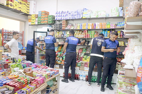 ZABITA EKİPLERİNDEN KAPSAMLI DENETİM