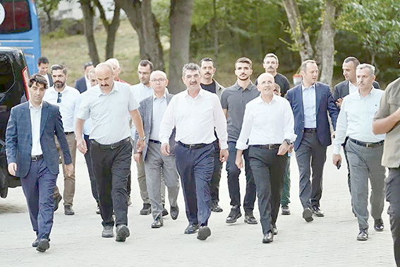 BOLU KAMPINA MORAL ZİYARETİ