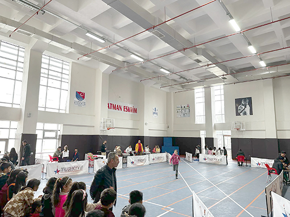 950 ÖĞRENCİ SPORTİF YETENEK TARAMASINDA BAŞARI GÖSTERDİ