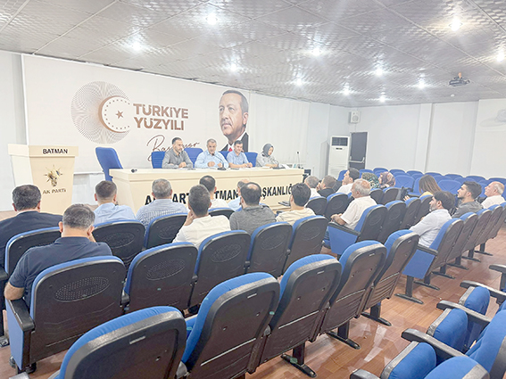 AK PARTİ’DEN HAFTALIK YÖNETİM TOPLANTISI